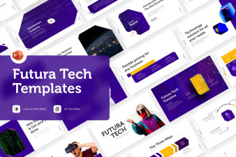 Futura Tech PowerPoint Template